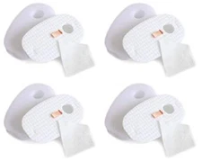 Shark 1080FTV320 Filter Kit Set Fit Rocket Style HV319Q, HV320, HV320W, 4 Packs