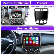 10.1" 2 32G Android 12 Car Stereo Radio for Honda CITY 2011-2016 GPS DSP CARPLAY