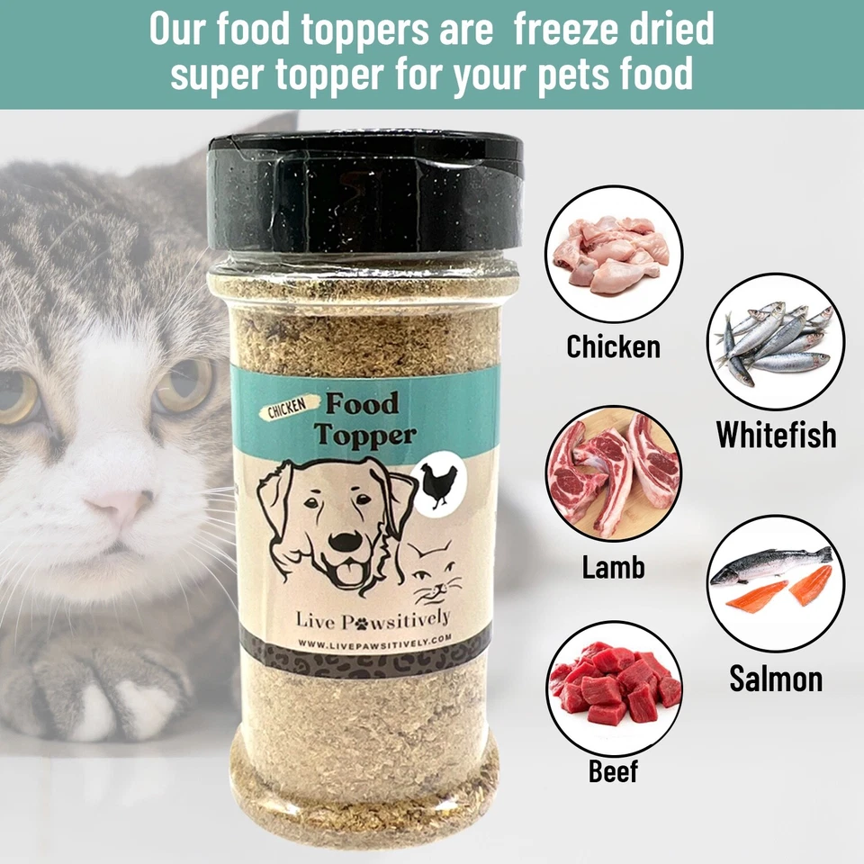  Food Topper Beef,100% Freeze Dried Beef Liver for dogs &cats 6oz, made in USA - Image 2 of 4