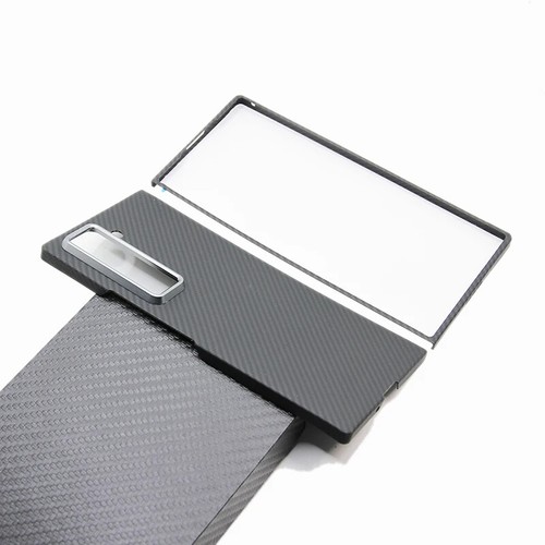 Custodia originale in fibra di carbonio per Samsung Galaxy Z Fold SE 6 5 W25 sottile Magsafe cover - Foto 22 di 28