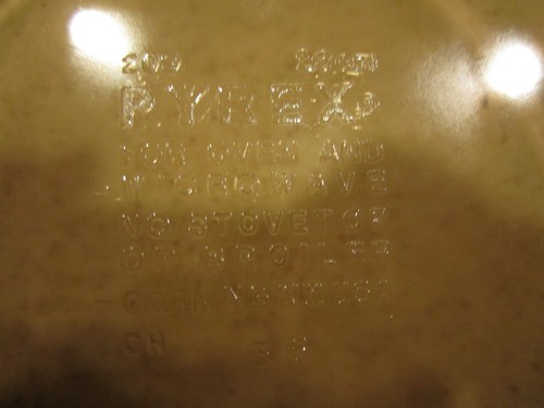 Vintage Amber / Smoke Glass 9-3/4” Corning Ware Pyrex #209 Pie Plate - Picture 4 of 4