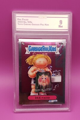 Garbage Pail Kids Sticker Trading Card - 1986 Topps Series 3 #169a Dee Faced Collectible