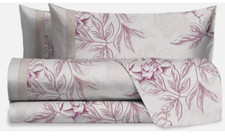 Laura Biagiotti, Set Lenzuola Matrimoniali Cotone, Completo Letto, 100% Cotone, 