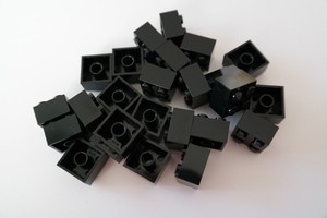 50 Lego Bausteine 2x2 Schwarz Neu Grundsteine Basic Steine 3003 Ebay