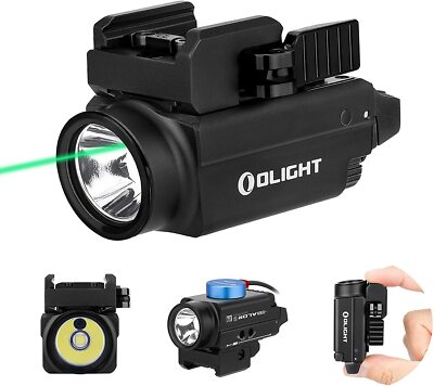 OLIGHT Baldr S 800 Lumen Green Laser Light Combo USB Rechargeable