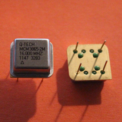 4 Stk. PRÄZISIONS QUARZOSZILLATOR 16.000MHz VON Q-TECH MCM3865-2M 4pcs.