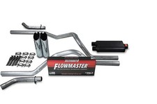 Chevy Gmc 1500 07-14 2.5 Dual Exhaust Kit Includes Flowmaster 50 W Tip Cnr Ex Chevy Gmc 1500 07-14 2.5 Dual Exhaust Kit Includes Flowmaster 50 W Tip Cnr Ex