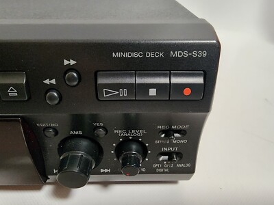 SONY MDデッキ MDS-S39 SONY MDS-S39の感想