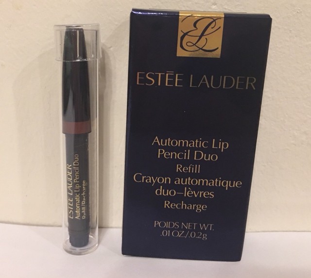 Estee Lauder Automatic Lip Pencil Duo Refill 01 SPICE New In Box .01oz/.02g eBay