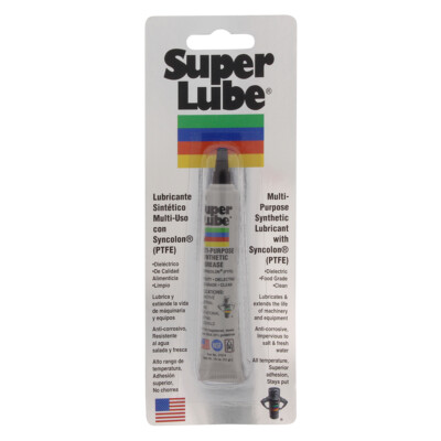 Super Lube Multi-Purpose Synthetic Grease w/Syncolon  (PTFE) - .5oz Tube