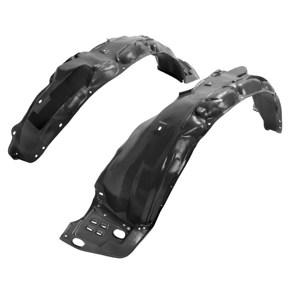 Driver & Passenger Side Fender Liner Set w/Insulation Foam For 12-15 Honda Civic - Изображение 4 из 4