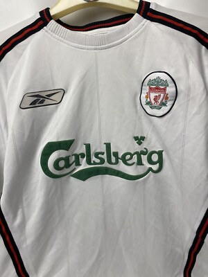 【正規品】リバプール 06-08 ホーム ジェラード O Carlsberg 8 Vintage Liverpool Reebok Carlsberg Soccer jersey Owen Sz S | eBay