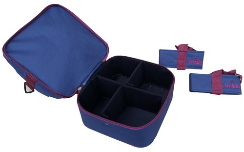 ACCLAIM Staple Mini Double Decker Two Tier Bowling Bag 2 x Two Bowls Carriers - Picture 20 of 30