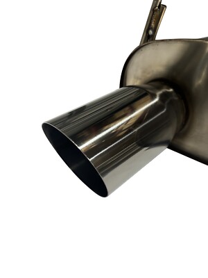 HST MUFFLER HONDA シビック用　EG4 新品 ZEROFIGHTER STRAIGHT MUFFLER REAR For HONDA EG4 EG5 EG6 EJ1