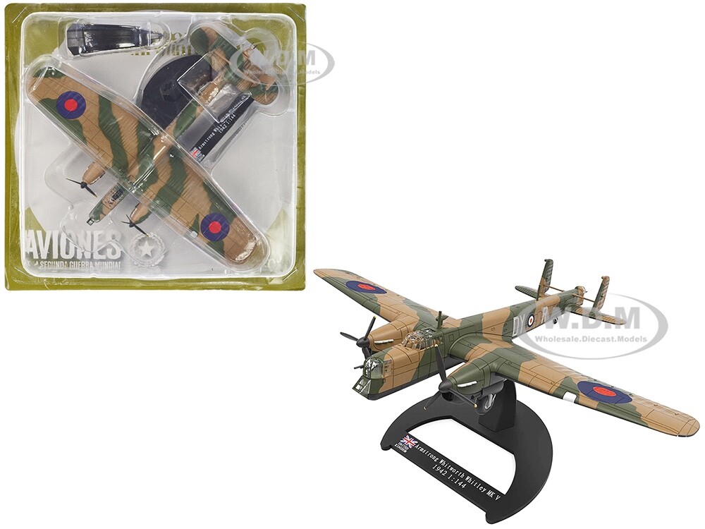 САМОЛЕТ ARMSTRONG WHITWORTH WHITLEY MK.V RAF 1940 1/144, ОТЛИТЫЙ ПОД ДАВЛЕНИЕМ LUPPA LCM019