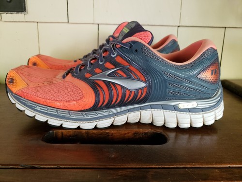 Brooks Herren Größe13 Glycerin 11 Running 2020 1101431D966 Orange/Grau/Silber/Weiß