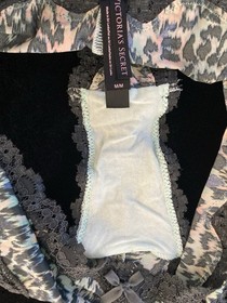 Victoria&rsquo;s Secret sz M Cheeky & Cheekini Panty Bundle Lot Of 3 Panties