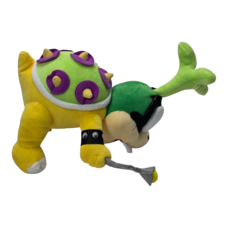 Iggy Koopa Plush Toy 6.5" Super Mario Koopalings Bowser Jr's Minion - Image 4 of 4