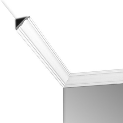 Art3d Ceiling Crown Molding Trim 10-Pack 10 Pack - 56.4 x 1.5 Inch, White-2 