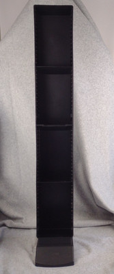 Laser Line 60 Single CD Black Media Tower Storage Rack Holder Floor Stand 35''