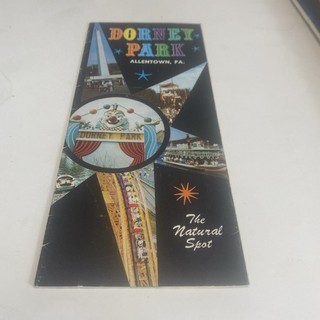 Vintage Dorney park Allentown Pennsylvania amusement park guide