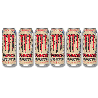 Monster Energy Pacific Punch 6 x 0,5l-Fruchtiger Energy Drink