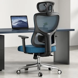 Home Office Desk Chair Mesh High Back Lumbar Support Arm HeadRest Recline Swivel