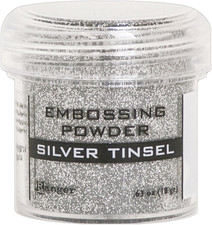 EPJ60437 Silver Tinsel Embossing Powder