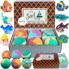 Bath Bombs for Kids with Surprise Inside Organic Friendly Bubble