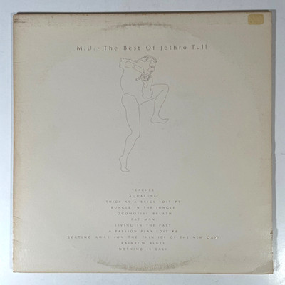 JETHRO TULL M.U. The Best Of Jethro Tull Vinyl LP 1975 VG+