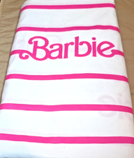 Barbie The Movie Pink Twin Flat Sheet Mattel Bedding Replacement Sheet