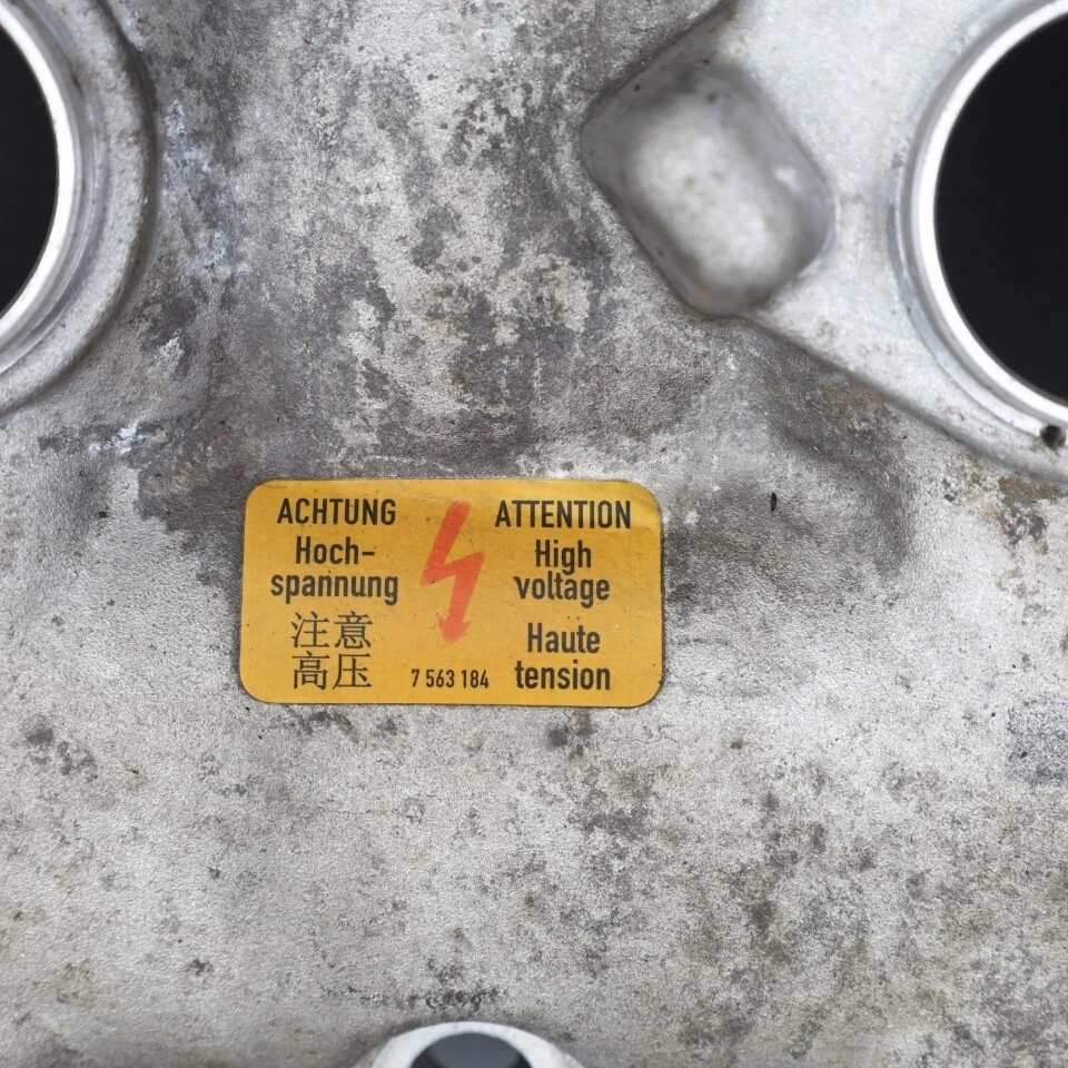 2006-2010 BMW M5 M6 S85 Left Engine Valve Cover 11127891022 OEM Used Foto 3 de 4