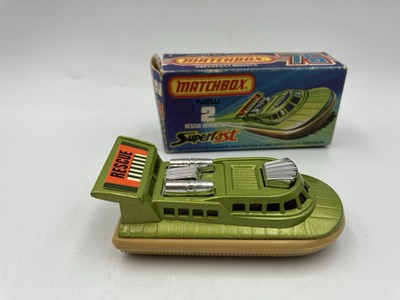 Matchbox Superfast 2 Rescue Hovercraft - J Series Box 1974-76