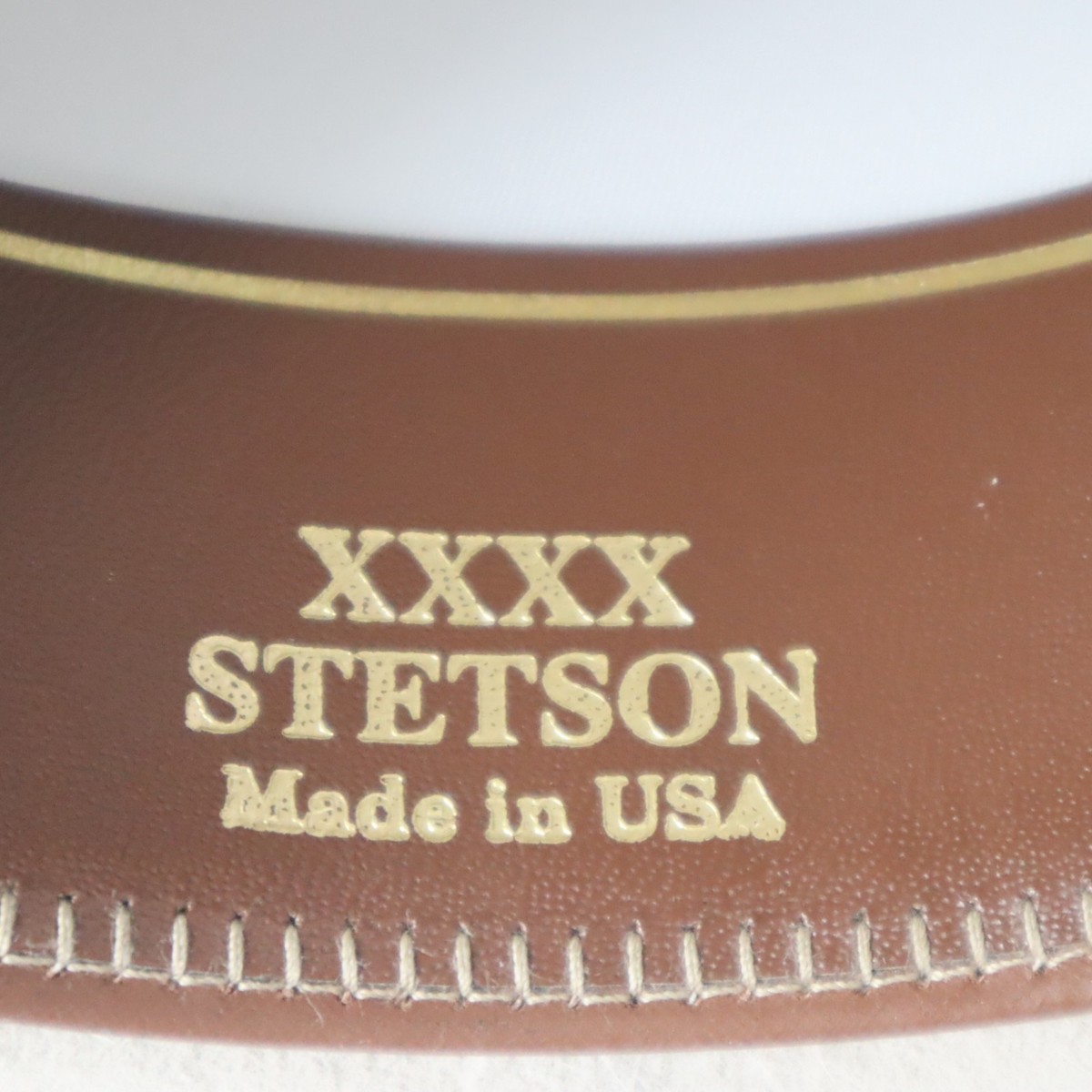 Chapeau Cowboy Stetson Vintage 4x Castor Silverbelly - Cattleman - Taille 7 - USA