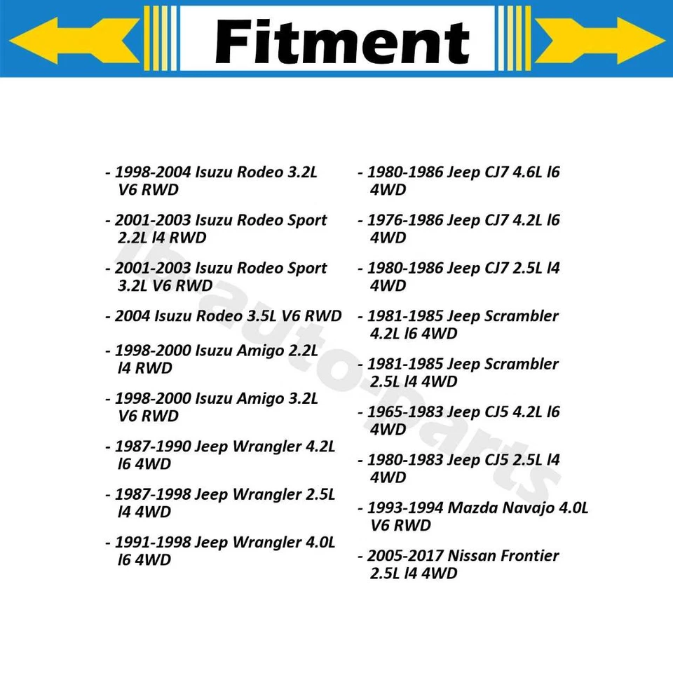 Junta en U del eje delantero trasera SKF para Ford Bronco II 1984 1985 1986 1987 Foto 3 de 4