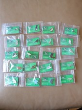 20x RSPB Enamel Pin Badges - Green Card, AMVFN. Bird, Wildlife, Bundle, Job Lot