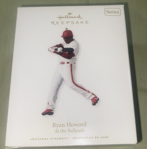 HALLMARK RICORDO ORNAMENTO 2010 ~ RYAN HOWARD AL BALLPARK - Foto 4 di 5