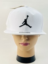 Nike Jordan Jumpman Pro Cap White Adjustable Hat Adult M/L NEW Open Box