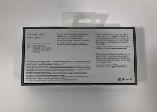 NEW Microsoft ELF-00001 Arc Touch Wireless Bluetooth Mouse 1798 - Picture 3 of 4