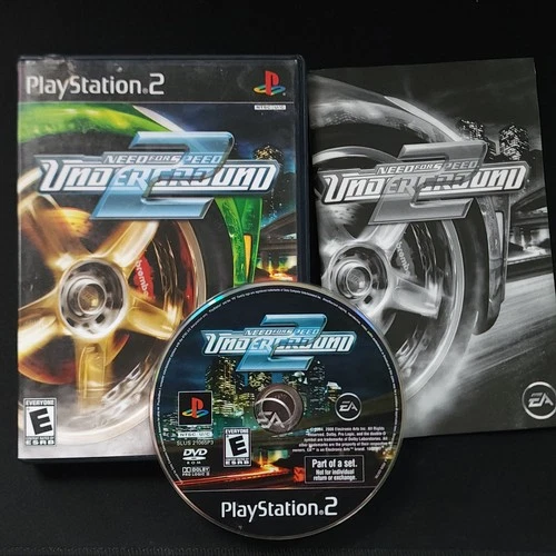 Need for Speed: Underground 2 PS2 CIB NTSC-U/C Tested Authentic