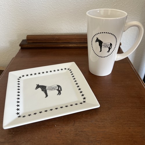 The Political Collection For The Dish Dem Donkey Mug And Trinket Dish/Saucer USA