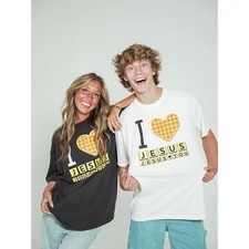 I Love Jesus Jesus Love You Waffle Shirt Christiangraphic Tee