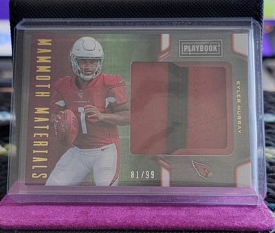 2019 Panini Playbook - Mammoth Material Kyler Murray #MM-2 Prime /99 (MEM, RC)