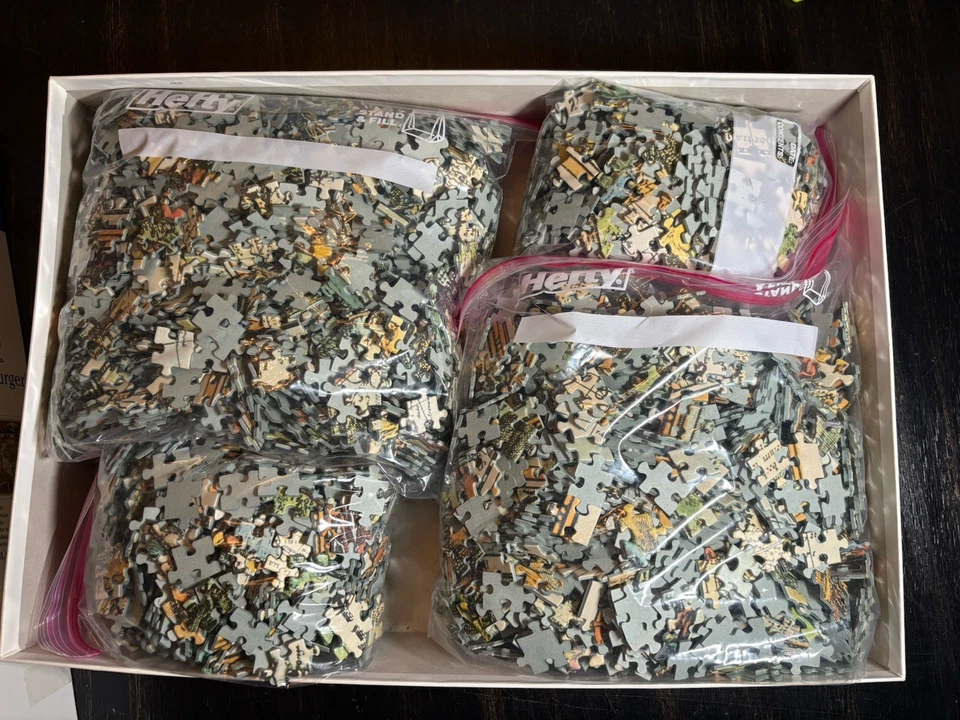 1992 Ravensburger 5000 pc “Historical Map of the World” puzzle-EUC - Image 4 of 4