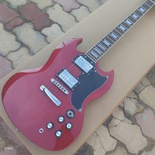 SG Custom Shop Cherry Red electric guitar Angus Young US ship