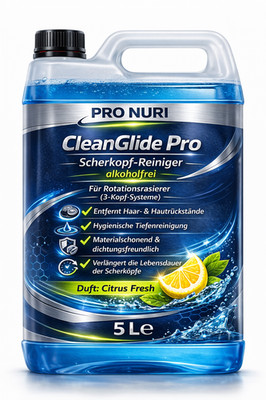 5 Ltr. Clean Glide P Scherkopfreiniger für Philips Jet Clean System Smart Clean