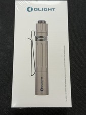 Olight i3T EOS Titanium Vertical Lines Limited Edition Flashlight SEALED 