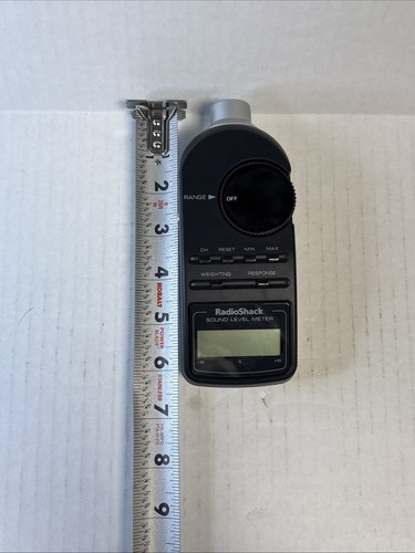 RADIO SHACK SCHALLPEGELMESSER 33-2055 MIT KOFFER leichte Nutzung - Bild 8 von 10