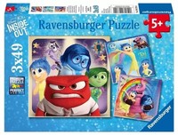 Puzzle Ravensburger Puzzle 3 X49 Inside Out Disney Pixar 147 ElementóW Puzzl...