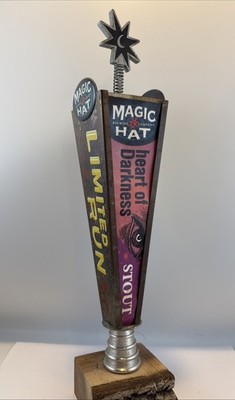 Beer Tap Handle Magic Hat Limited Run Beer Tap Handle Heart Of Darkness Beer Tap